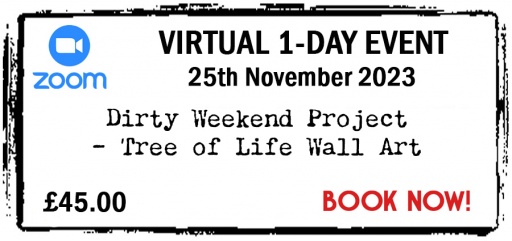 VIRTUAL - Zoom Event - 25th November 2023 - Full Price 45 - Tree of Life Wall Art Virtual Retreat
